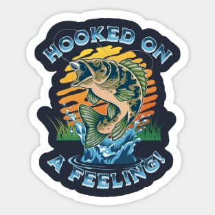 Hooked On A Feeling, Fishing Sticker